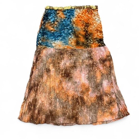 Dresses & Skirts - Y2K Flowy Sequin Fairy Core Maxi Skirt Festival Vibes s M Stretchy 2000s Unique